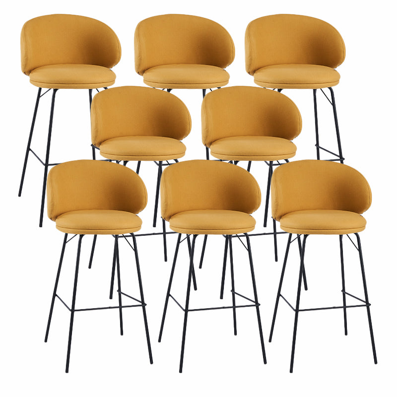 Contemporary Style Bar-stool Metal Counter Bar Stool for Kitchen