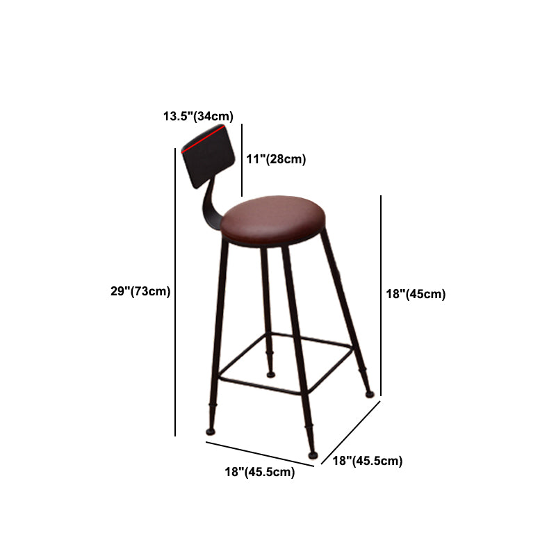 1/3 Pieces Industrial Iron Bar Table Set Round Bistro Set with Pine Wood Top