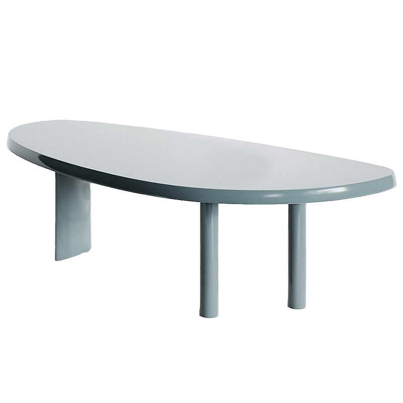 Modern Gray Wood Counter Table Specialty Dining Table for Kitchen
