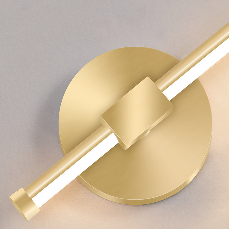 Modern Style Linear Wall Sconces Metal Multi Lights LED Light Fixture