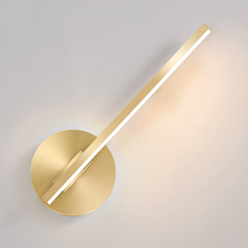 Modern Style Linear Wall Sconces Metal Multi Lights LED Light Fixture