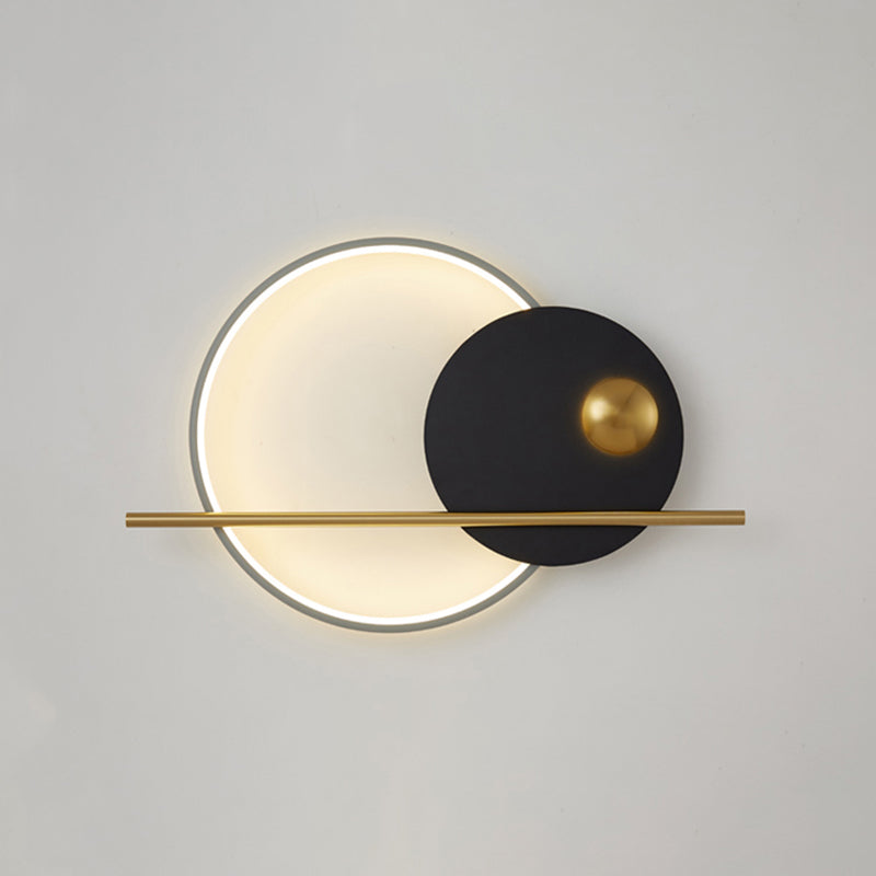 Macaron LED Wall Mount Light 1-Light Wall Light with Silica Gel Shade for Bedroom