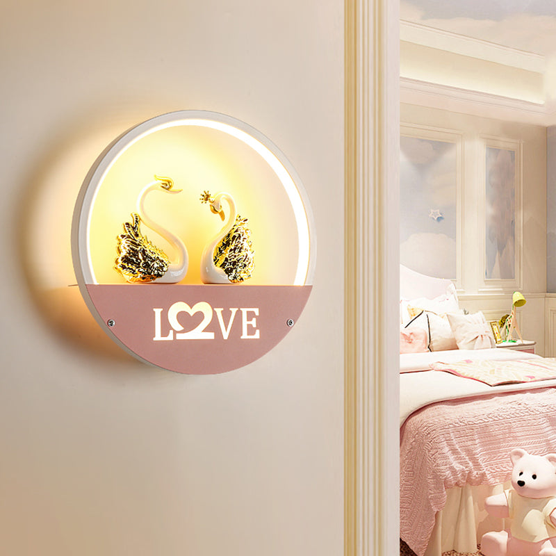 Metal Wall Sconce Lighting Simple LED Sconce Light Fixture for Bedroom