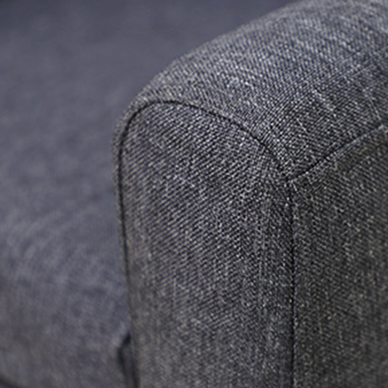Contemporary Cotton Blend Tufted Split-Back Settee Couch for Children