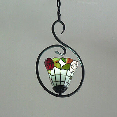 1 luminaire pendentif en cloche / dôme