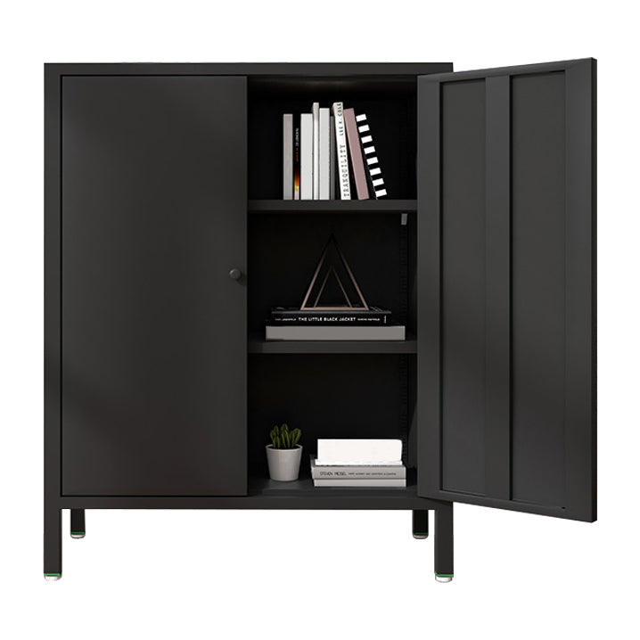 13.78"W Bookshelf Scandinavian Style Bookcase with Door for Home Office
