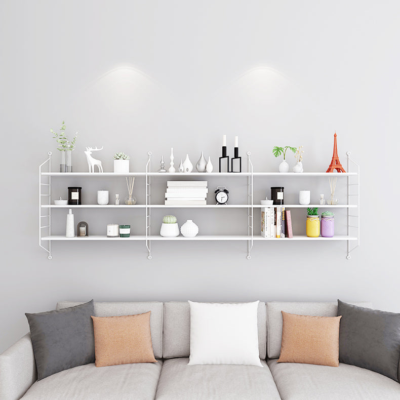 7.87"W Bookcase Contemporary Style Wall Mounted Bookshelf for Home Office