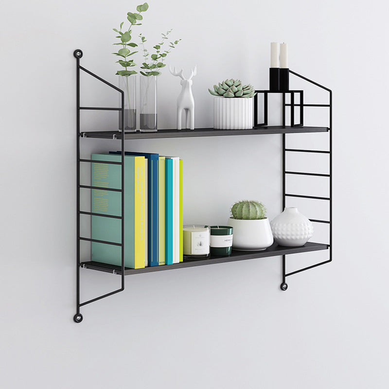 7.87"W Bookcase Contemporary Style Wall Mounted Bookshelf for Home Office