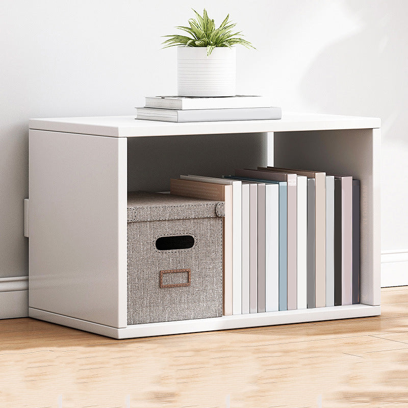 Open Back Modern Style Bookshelf 18"L Engineer Wood Bookshelf for Home Office