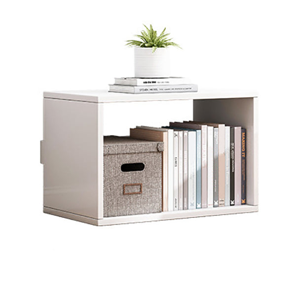 Open Back Modern Style Bookshelf 18"L Engineer Wood Bookshelf for Home Office