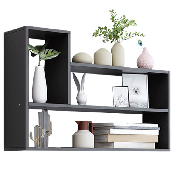 Wall Mounted Bookshelf Scandinavian Style Bookcase for Home Study Room