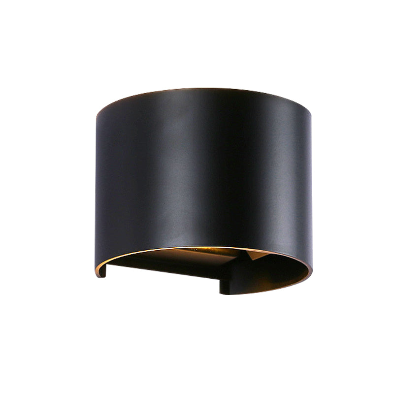 Contemporary Style Squared Wall Lamps Metal 2 Lights Wall Lighting