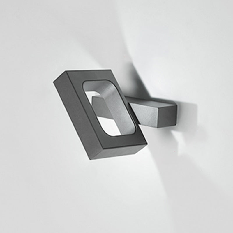 Metal Geometry Shape Wall Lights Modern Style 1 Light Wall Mount Fixture for Living Room