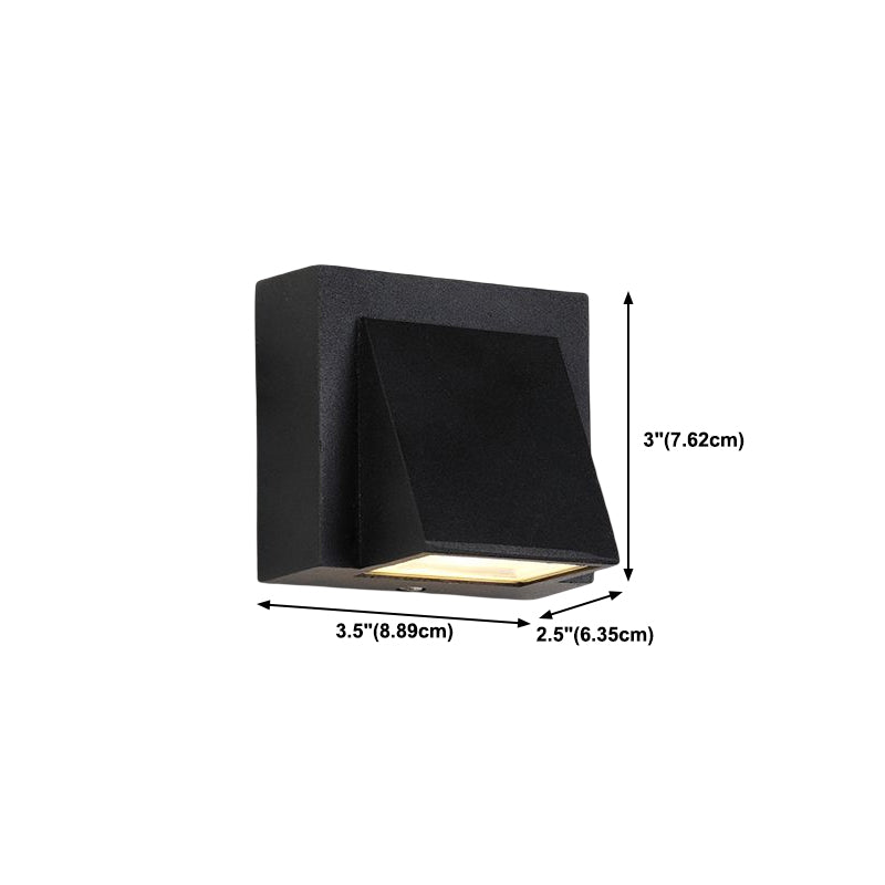 Contemporary Style Geometric Wall Lighting Metal Multi Lights Wall Sconces