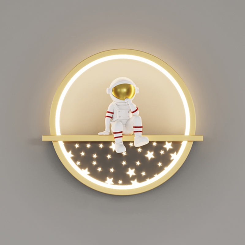 Simple LED Wall Mount Light Modern Style Wall Light with Acrylic Shade for Bedroom