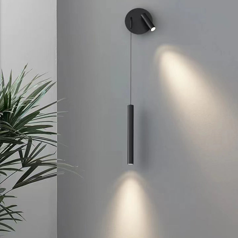 Modernist Wall Light Fixture Metal Reading Sconce Light for Bedroom