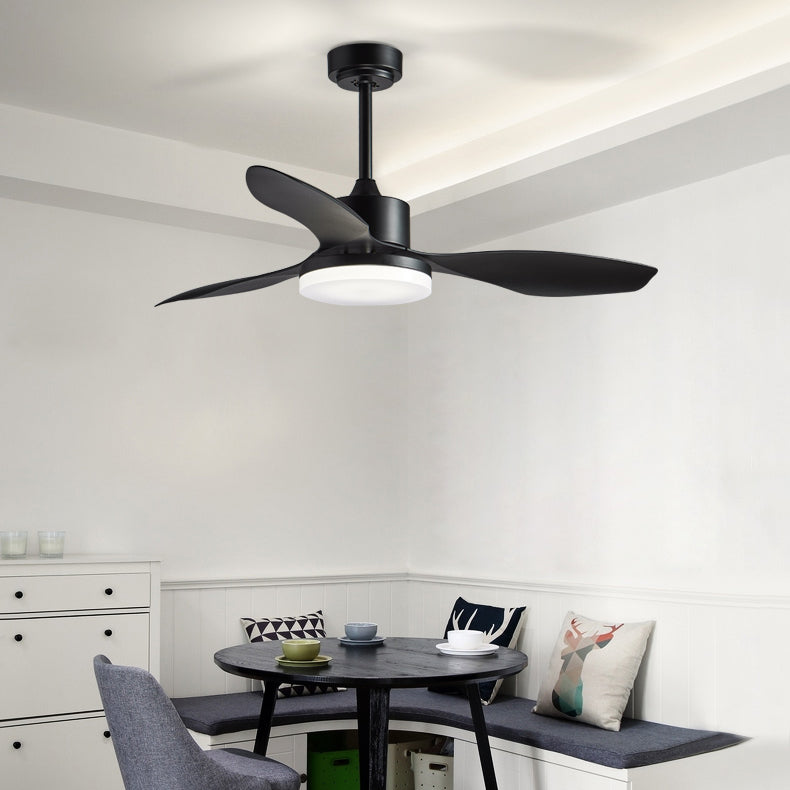 Unique Shape Ceiling Fan Lamp Kids Style Metal 1 Light Ceiling Fan Light