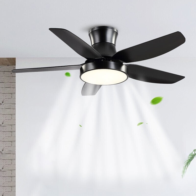 Unique Shape Metal Ceiling Fan Lighting Kids Style 1 Light Ceiling Fan Lamp