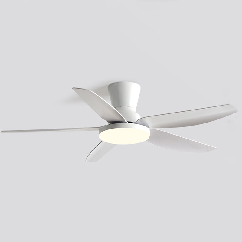 Unique Shape Metal Ceiling Fan Lighting Kids Style 1 Light Ceiling Fan Lamp