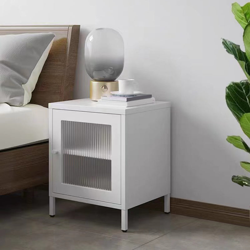 Metallic Pink/white/blue/yellow/black Square Door/round Door Nightstand