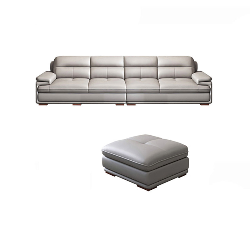 Pillow Top Arm Light-Grey Sofa/Sectionals with Wear-Resistant for Living Room