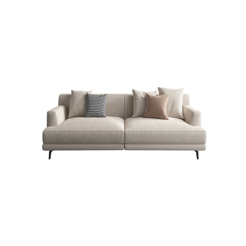 Stain Resistant Stationary Living Room Recessed Arm Standard Seating