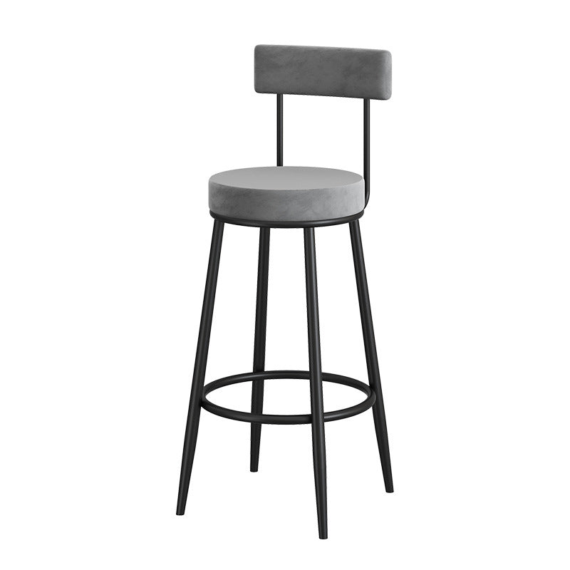 1/3 Pieces Glam Iron Bar Table Set White Stone Top Bistro Set with Shelf