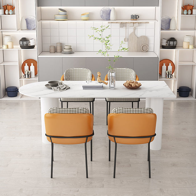 Stone Dining Room Collection Modern Style 3 Legs Furniture for Home