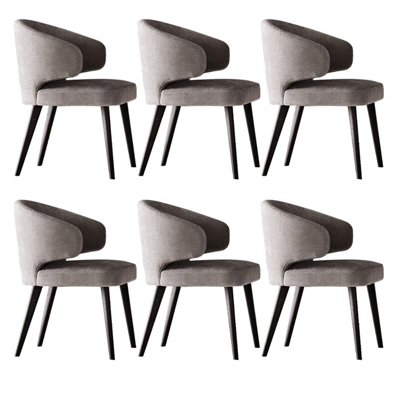 Contemporary Steel Dining Arm Chair Wingback Side Furniture Single in Matte Finish