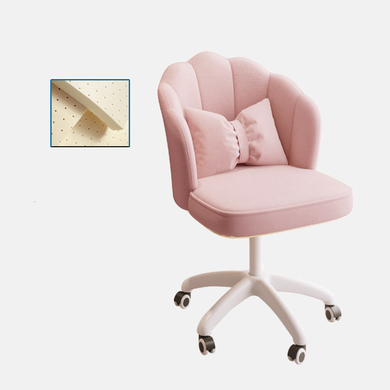 Metal Base Contemporary Office Chair Velvet Parsons Computer Desk Chair
