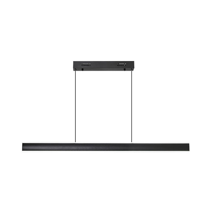 Rectangular Shape Island Pendant Modern Style Metal 2 Lights Island Lighting for Bedroom