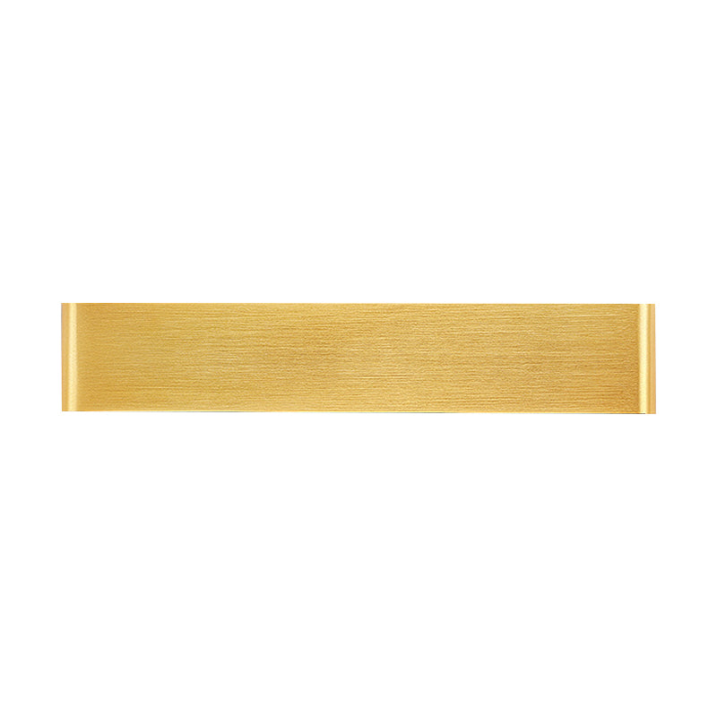 Contemporary Style Rectangular Wall Lamps Metal 2 Lights Wall Lighting