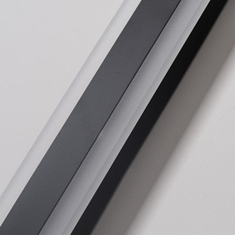 Strip Shape LED Wall Mount Light Modern Style Wall Light with Acrylic Shade for Outdoor