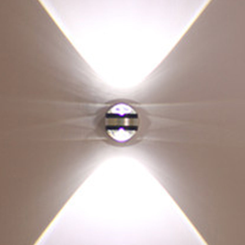 Contemporary Style Geometric Wall Lighting Metal 2 Lights Wall Sconces