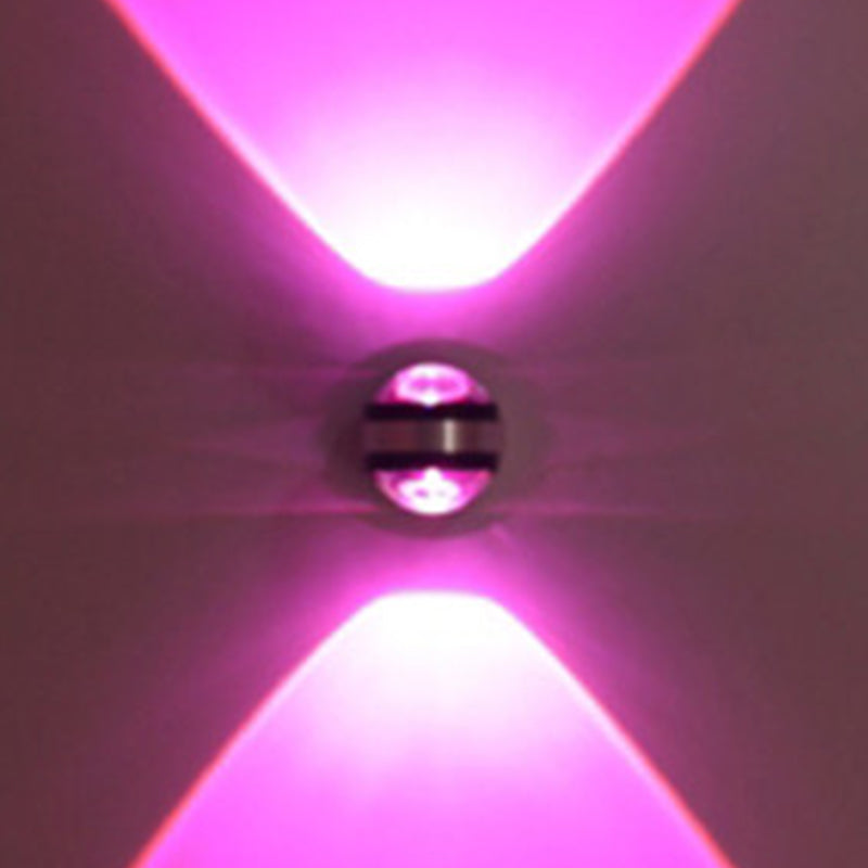 Contemporary Style Geometric Wall Lighting Metal 2 Lights Wall Sconces