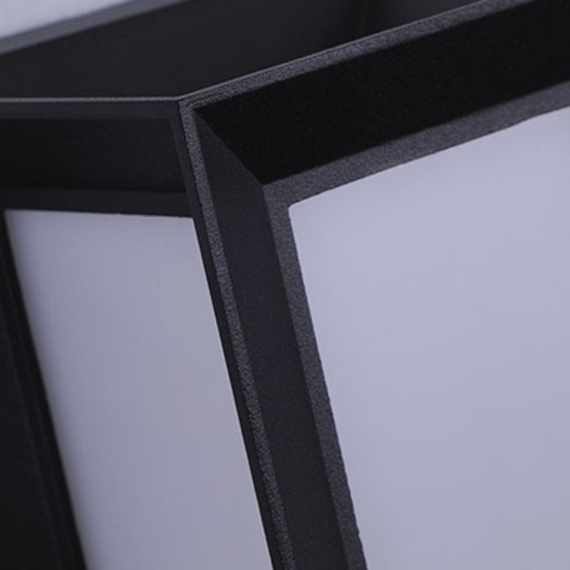 Contemporary Style Geometric Wall Mounted Lamps Metal 1 Light Wall Light Sconce