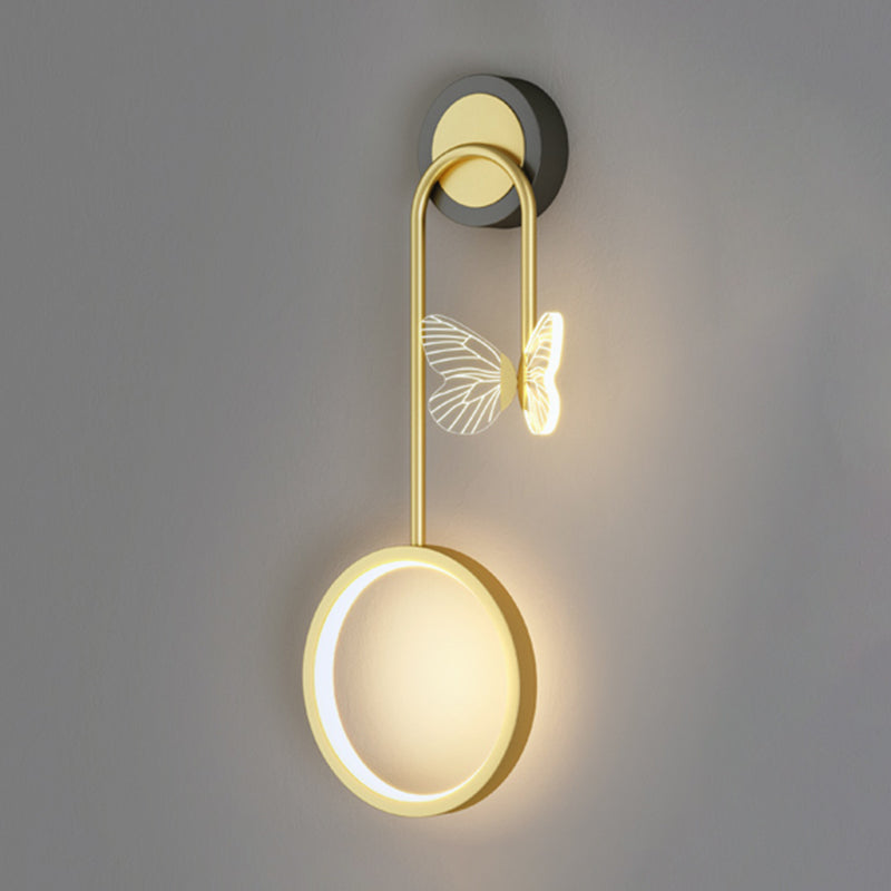 Geometry Shape Metal Wall Lighting Ideas Modern Style Wall Light Fixtures