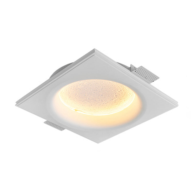 Modern Creative Style Wall Sconce Moon LED Wall Mount Light in White