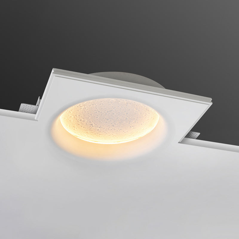 Modern Creative Style Wall Sconce Moon LED Wall Mount Light in White