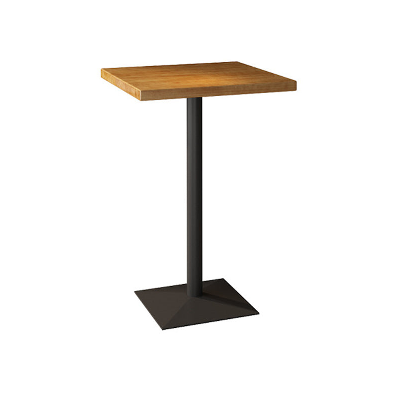 1/2/3/5 Piece Industrial Bar Set Matte Finish Solid Wood Pub Dining Set