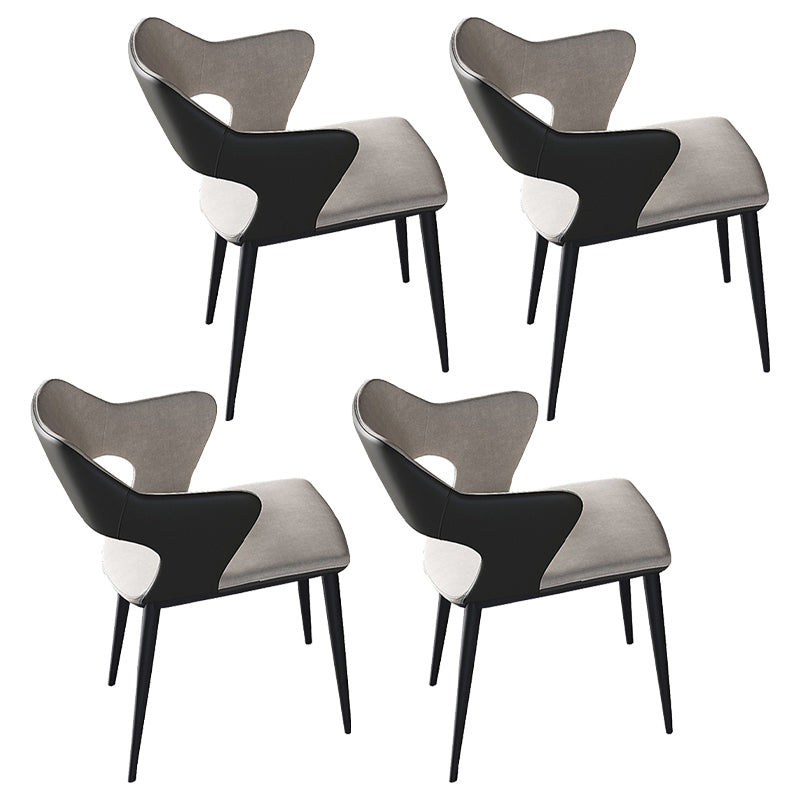 Contemporary Style Sintered Stone Dining Rectangle Table Set 1/4/5/6 Pieces Dining Set