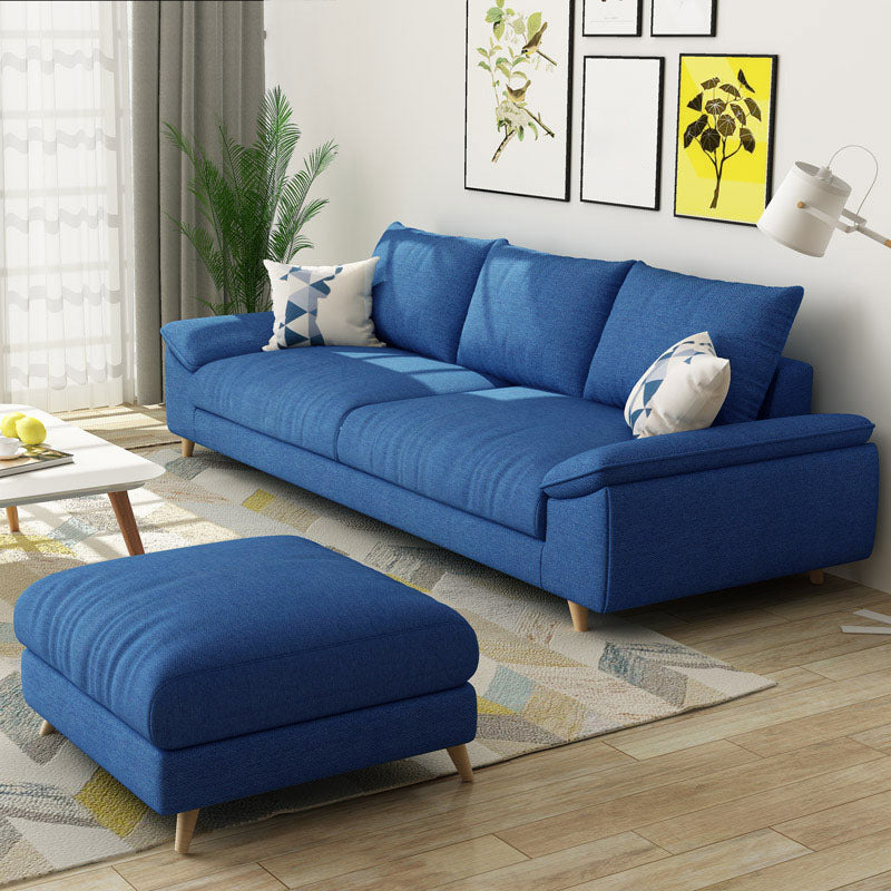 84.65"W √ó 59.06"D √ó 34.65"H Pillow Top Arm Sectionals with Removable Cushions
