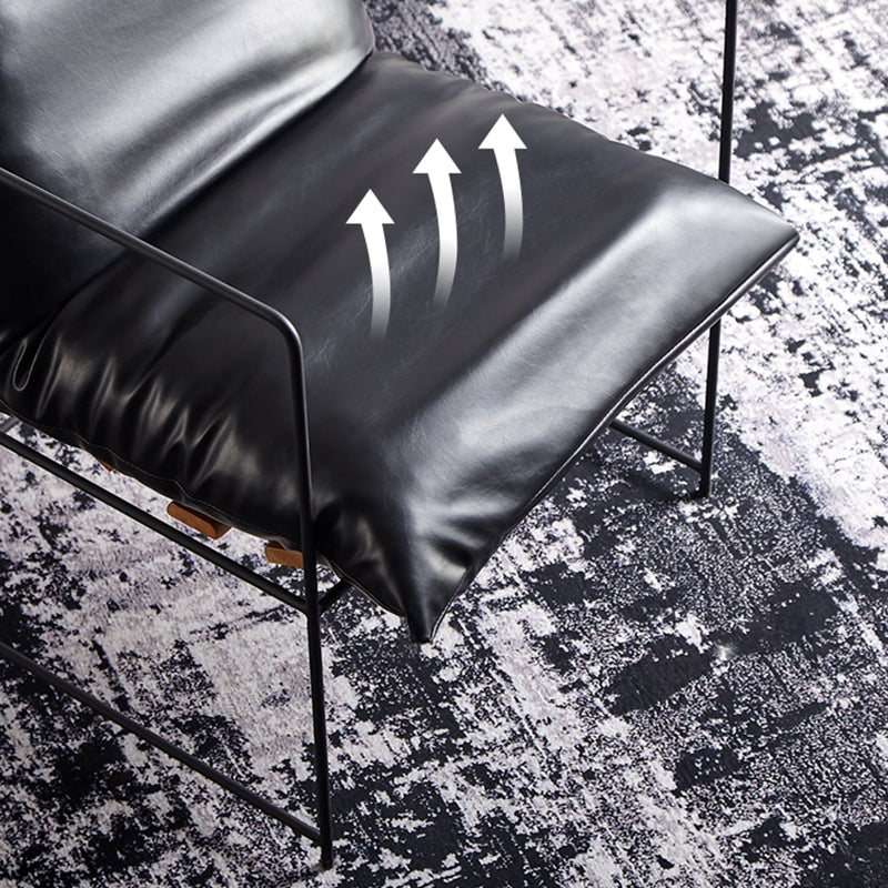 Arm Chair 26.77" L x 26.77" W x 26.77" H  Accent Armchair with Pillow Back