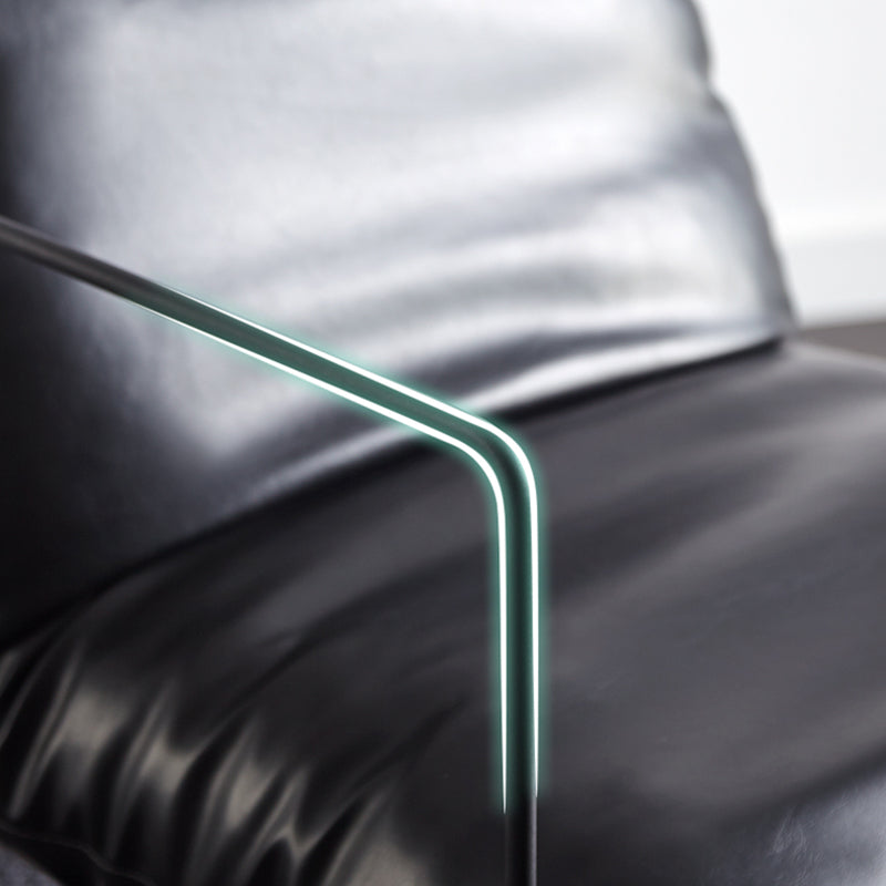 Arm Chair 26.77" L x 26.77" W x 26.77" H  Accent Armchair with Pillow Back