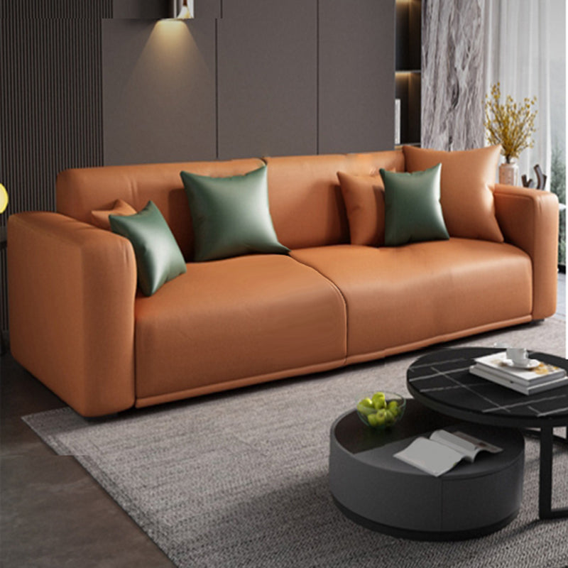 Stain Resistant Stationary Living Room Square Arm Standard Seating