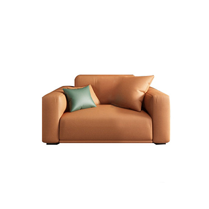 Stain Resistant Stationary Living Room Square Arm Standard Seating