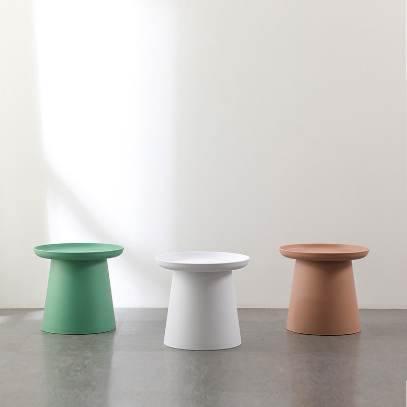 Pedestal Base Plastic Base Design Plastic Table Top Round Side Table