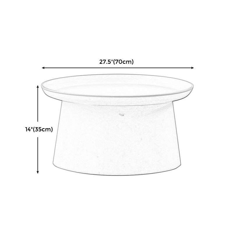 Pedestal Base Plastic Base Design Plastic Table Top Round Side Table