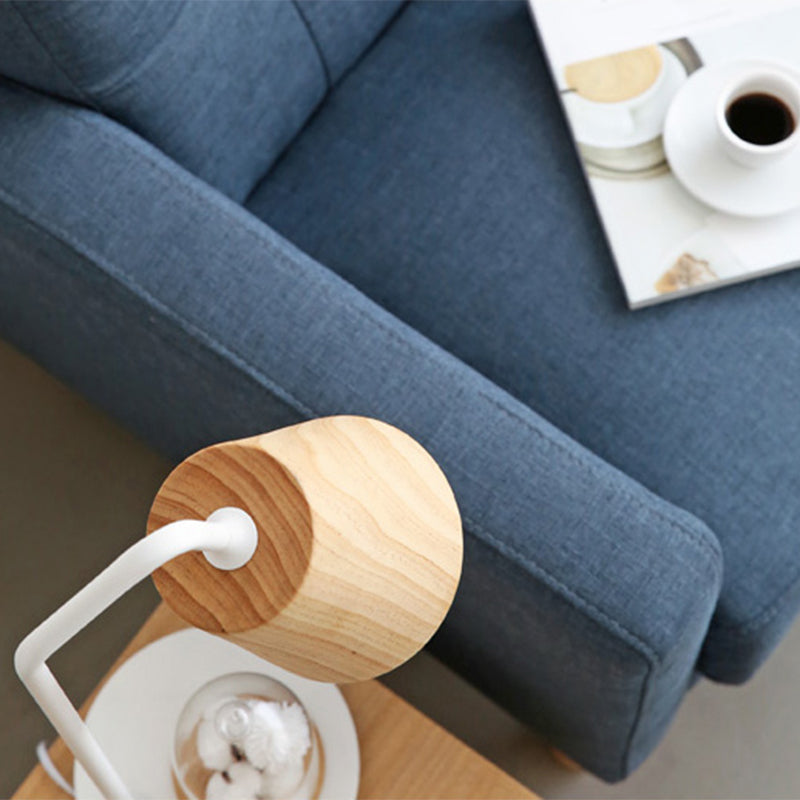Standard Biscuit Back Settee Sofa Contemporary Square Arm Settee Loveseat