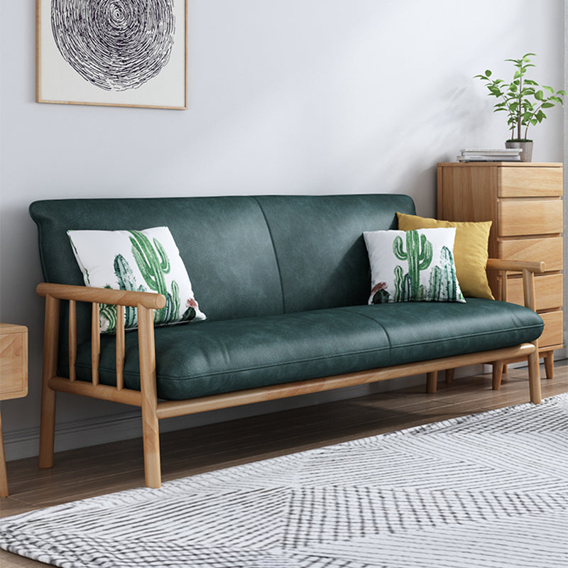 Standard Faux Leather Stain Resistant Tight Back Settee Bench